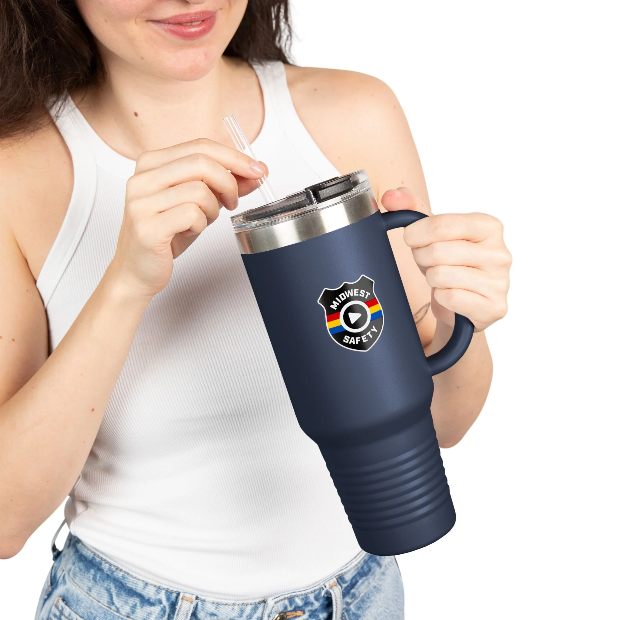 Midwest Safety Insulated Travel Mug - 40oz, Reusable Coffee Cup, Outdoor Adventure Tumbler, Gift for Him/Her, Eco-Friendly Drinkware - Image 29