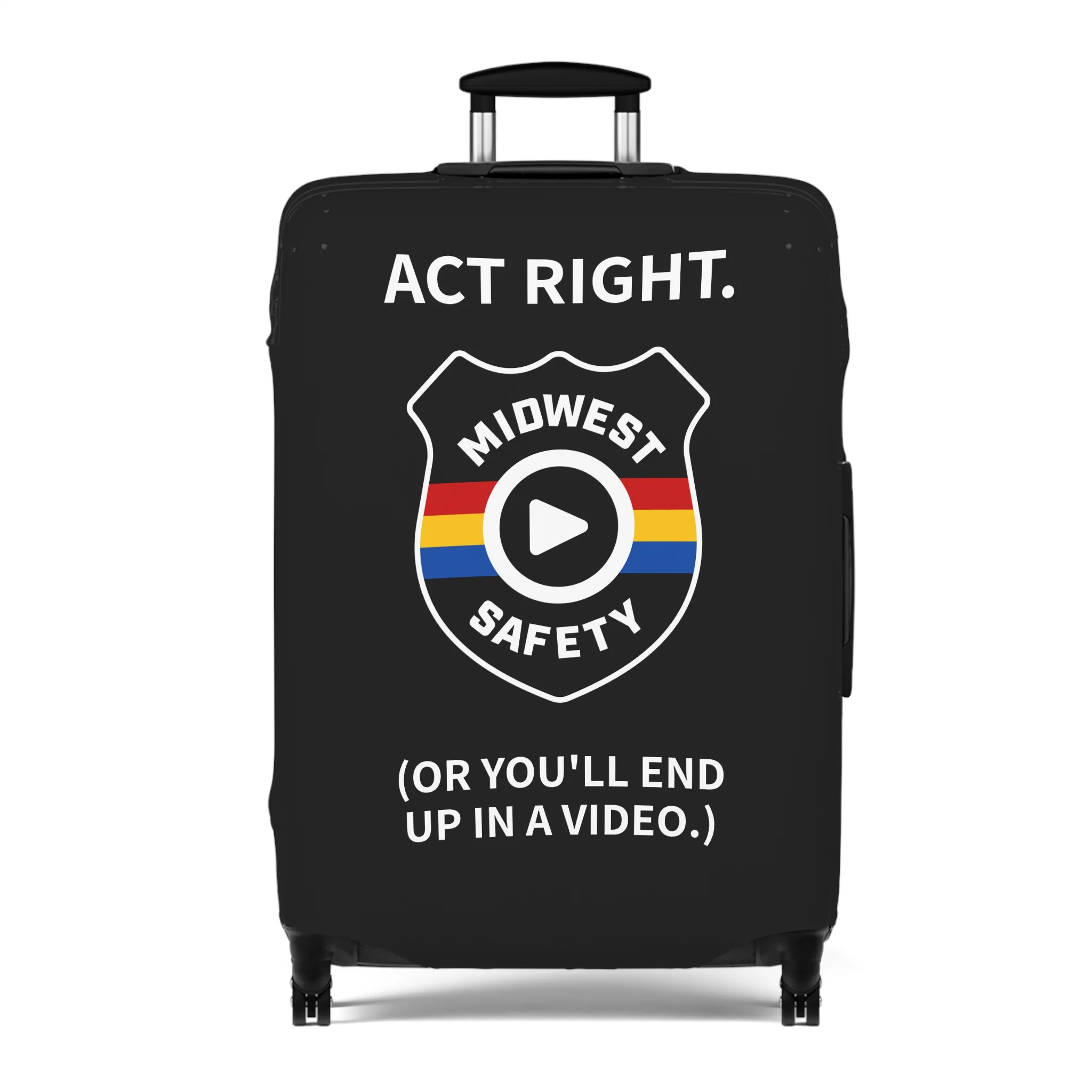 Midwest Safety Luggage Cover - Travel in Style with a Warning - Image 4