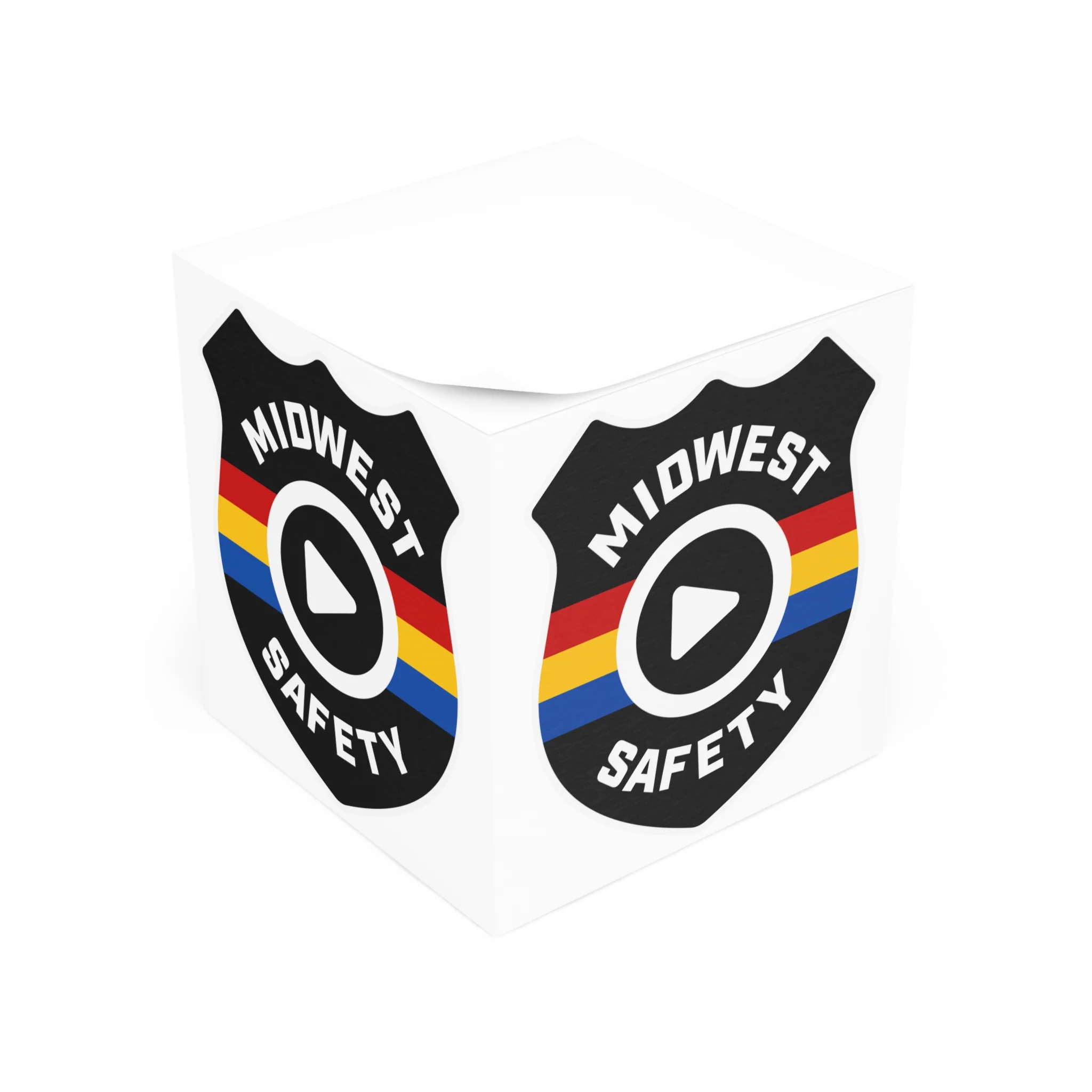 Midwest Safety Note Cube - Fun Desk Accessory for Safety Enthusiasts - Image 3