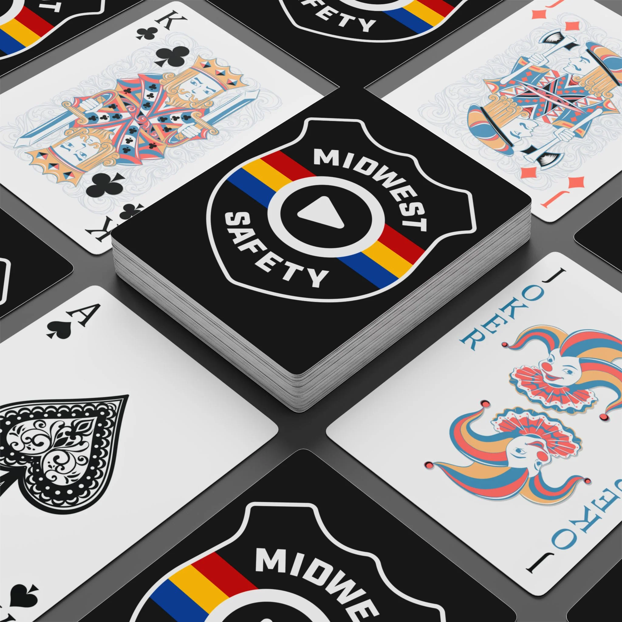 Midwest Safety Poker Playing Cards - Unique Design for Game Night - Image 3
