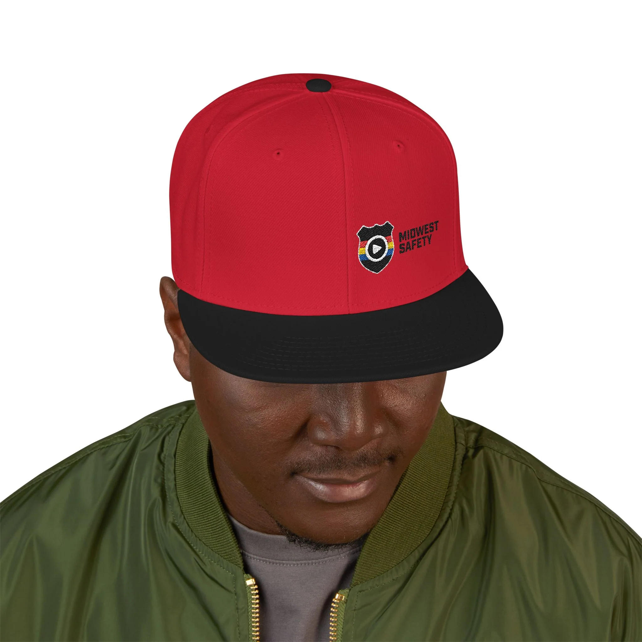 Midwest Safety Snapback Hat, Embroidered Cap, Stylish Men’s/Gifts for Him, Casual Go-to Accessory, Everyday Wear, Cool Streetwear - Image 20