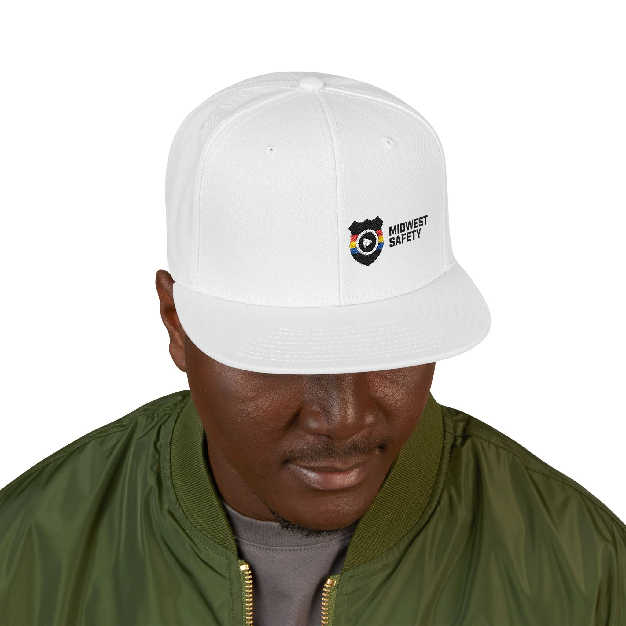 Midwest Safety Snapback Hat, Embroidered Cap, Stylish Men’s/Gifts for Him, Casual Go-to Accessory, Everyday Wear, Cool Streetwear - Image 29