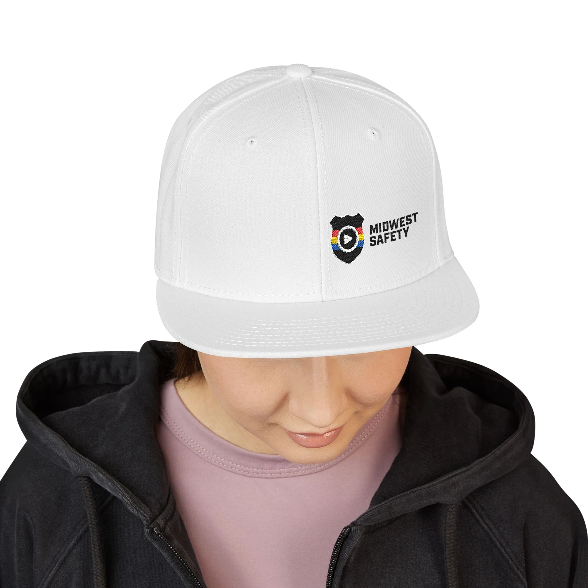 Midwest Safety Snapback Hat, Embroidered Cap, Stylish Men’s/Gifts for Him, Casual Go-to Accessory, Everyday Wear, Cool Streetwear - Image 30