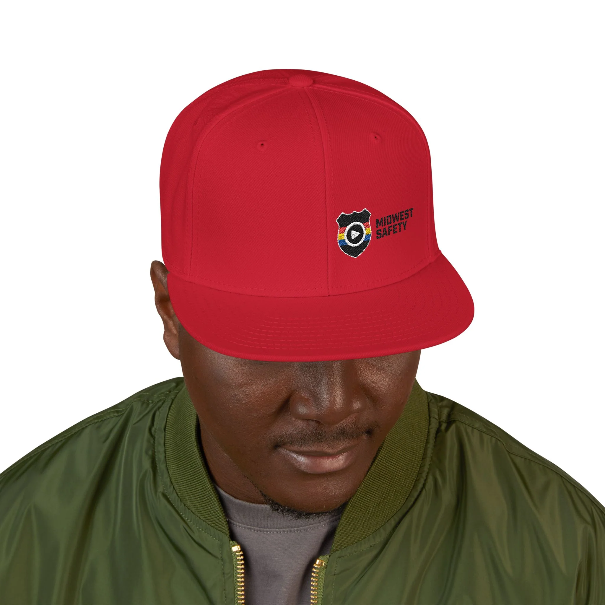 Midwest Safety Snapback Hat, Embroidered Cap, Stylish Men’s/Gifts for Him, Casual Go-to Accessory, Everyday Wear, Cool Streetwear - Image 34
