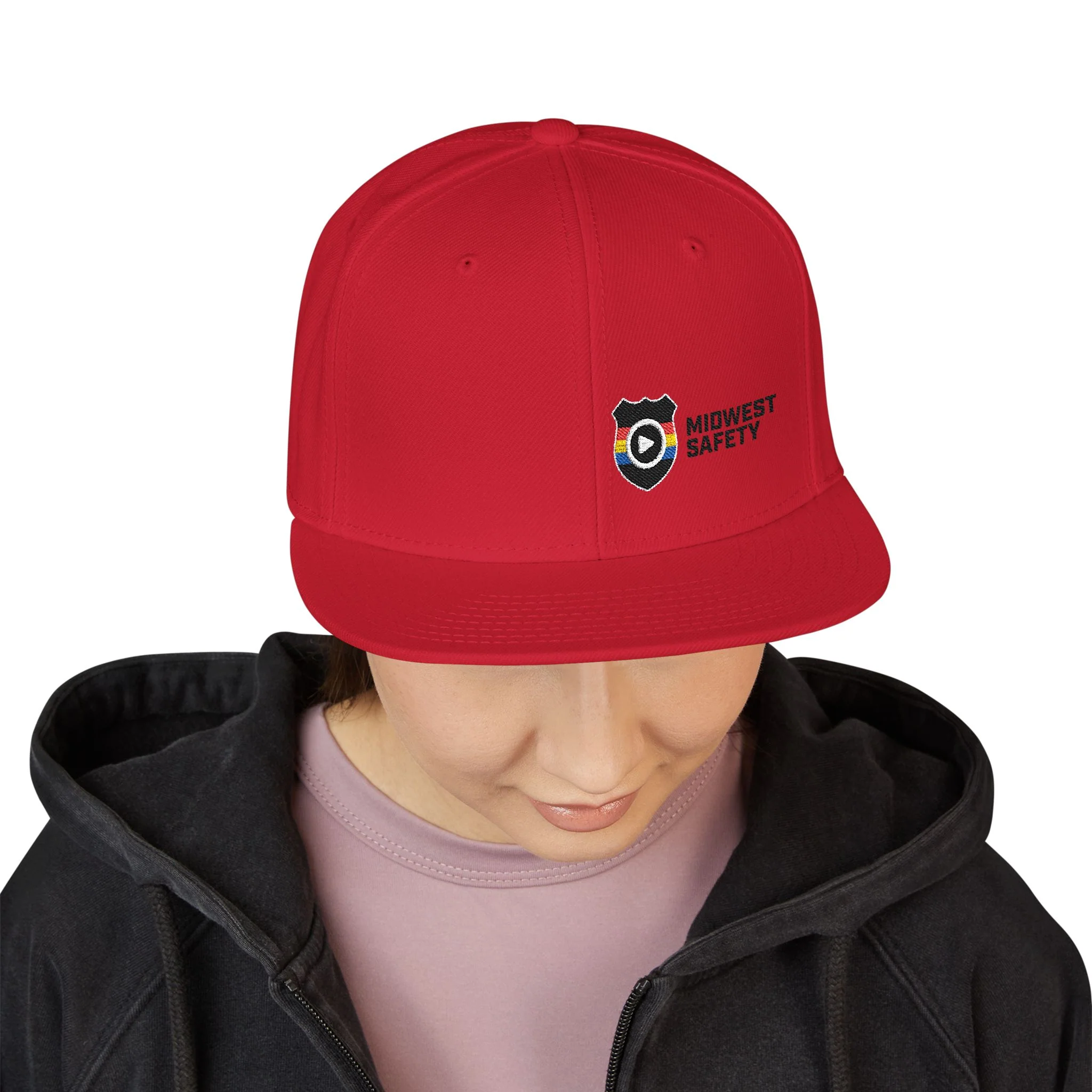 Midwest Safety Snapback Hat, Embroidered Cap, Stylish Men’s/Gifts for Him, Casual Go-to Accessory, Everyday Wear, Cool Streetwear - Image 35