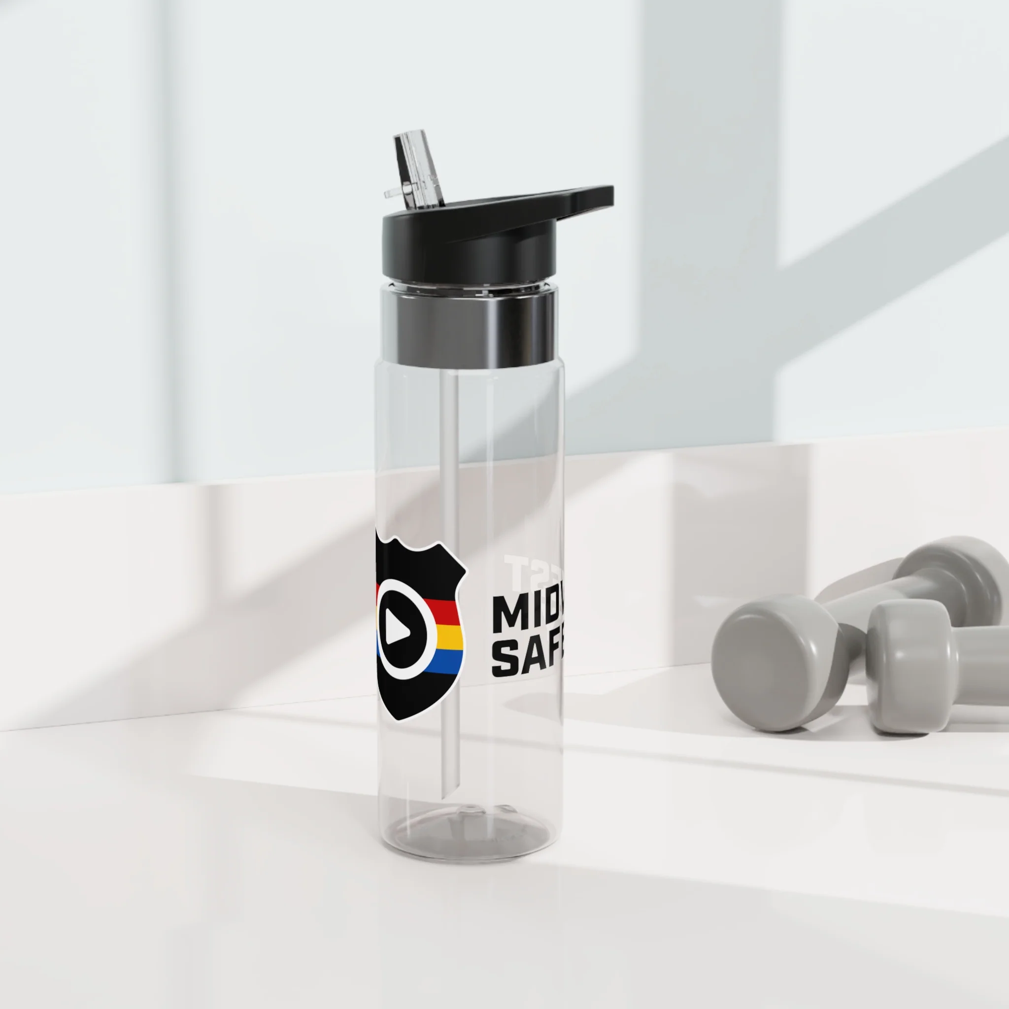 Midwest Safety Tritan Sport Bottle - 20oz Eco-Friendly Water Bottle - Image 5