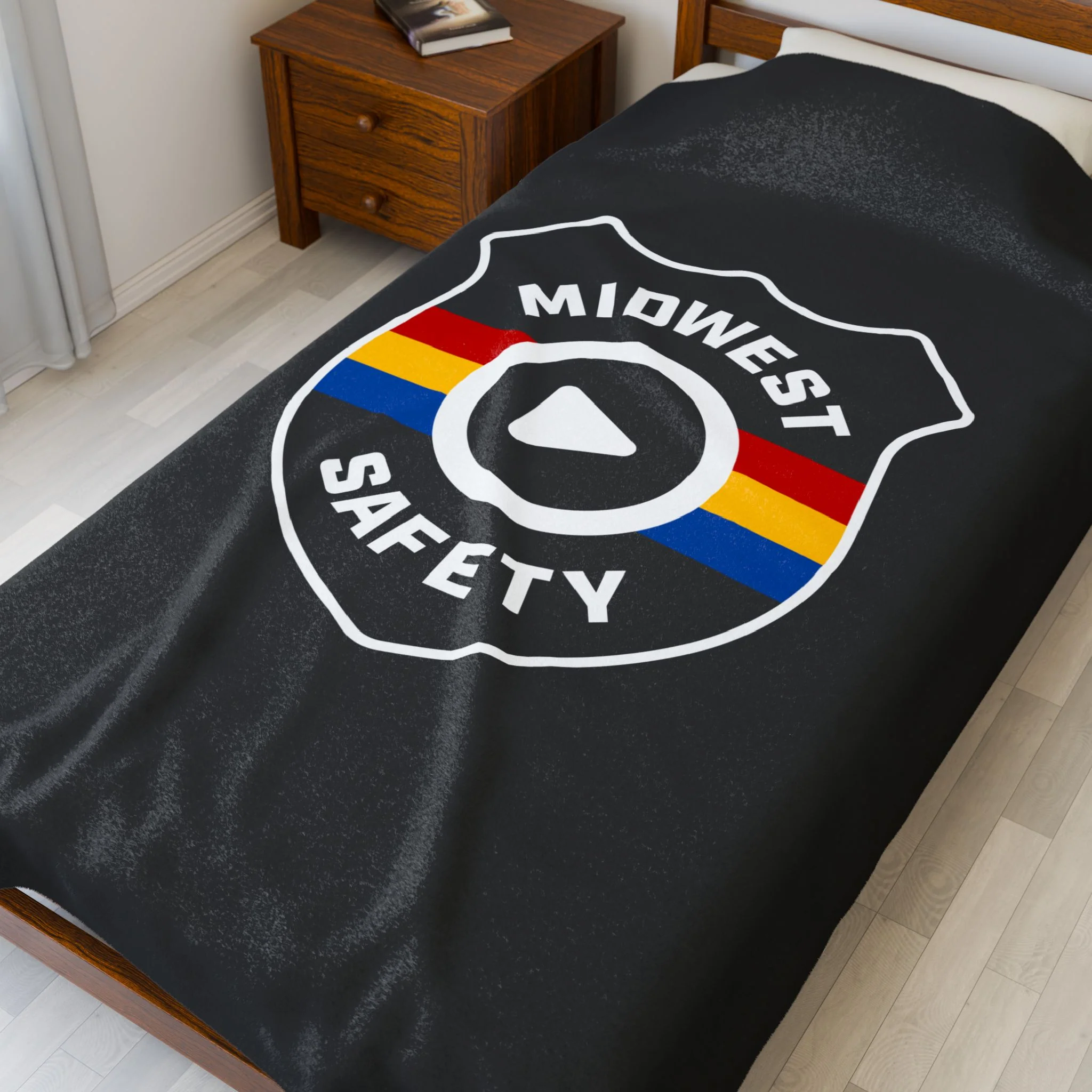 Midwest Safety Velveteen Plush Blanket - Cozy Custom Blanket for Relaxation & Comfort - Image 7