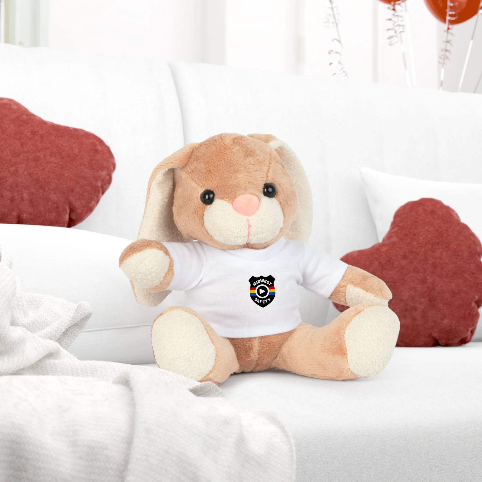 Plush Toy with T-Shirt - Image 8