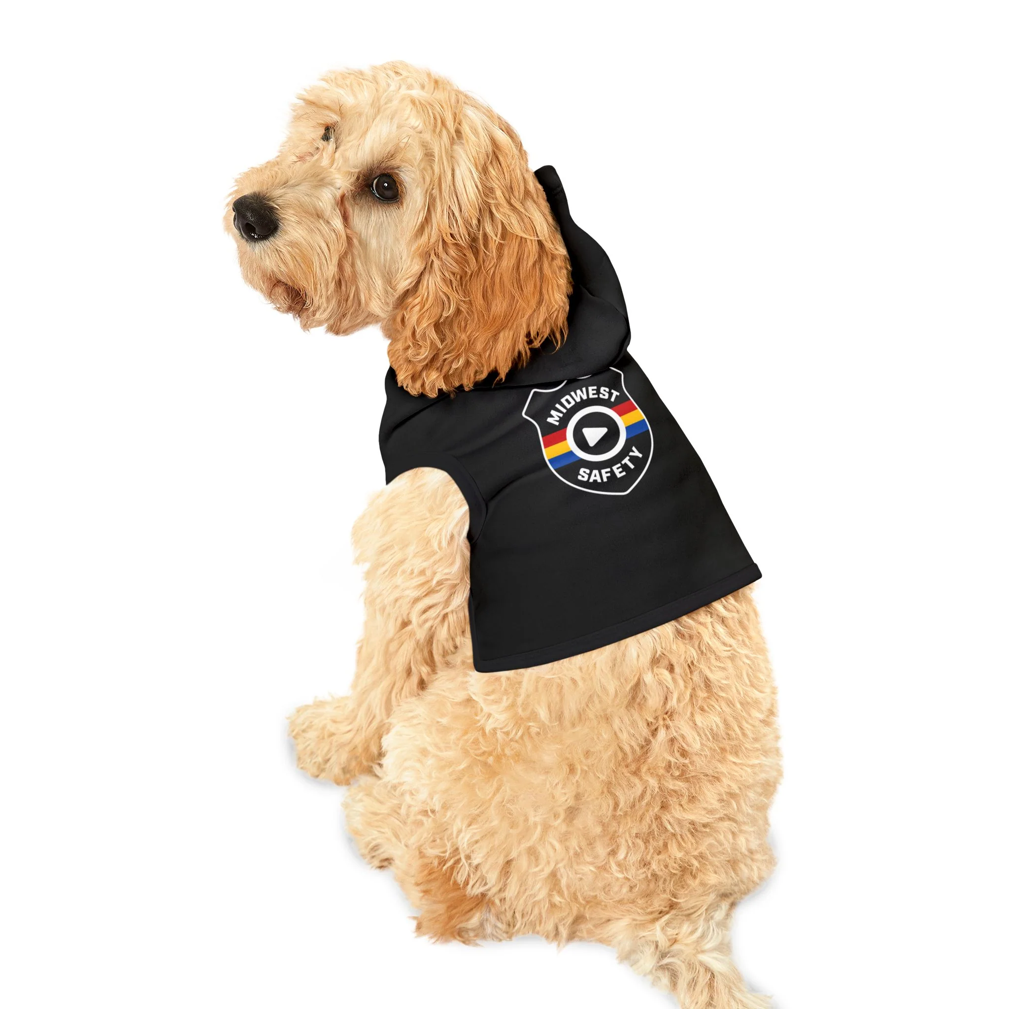 Stylish Pet Hoodie for Cozy Safety, Dog Apparel, Weather-Resistant Hoodie, Pet Winter Gear, Ideal for Walks & Outdoor Fun