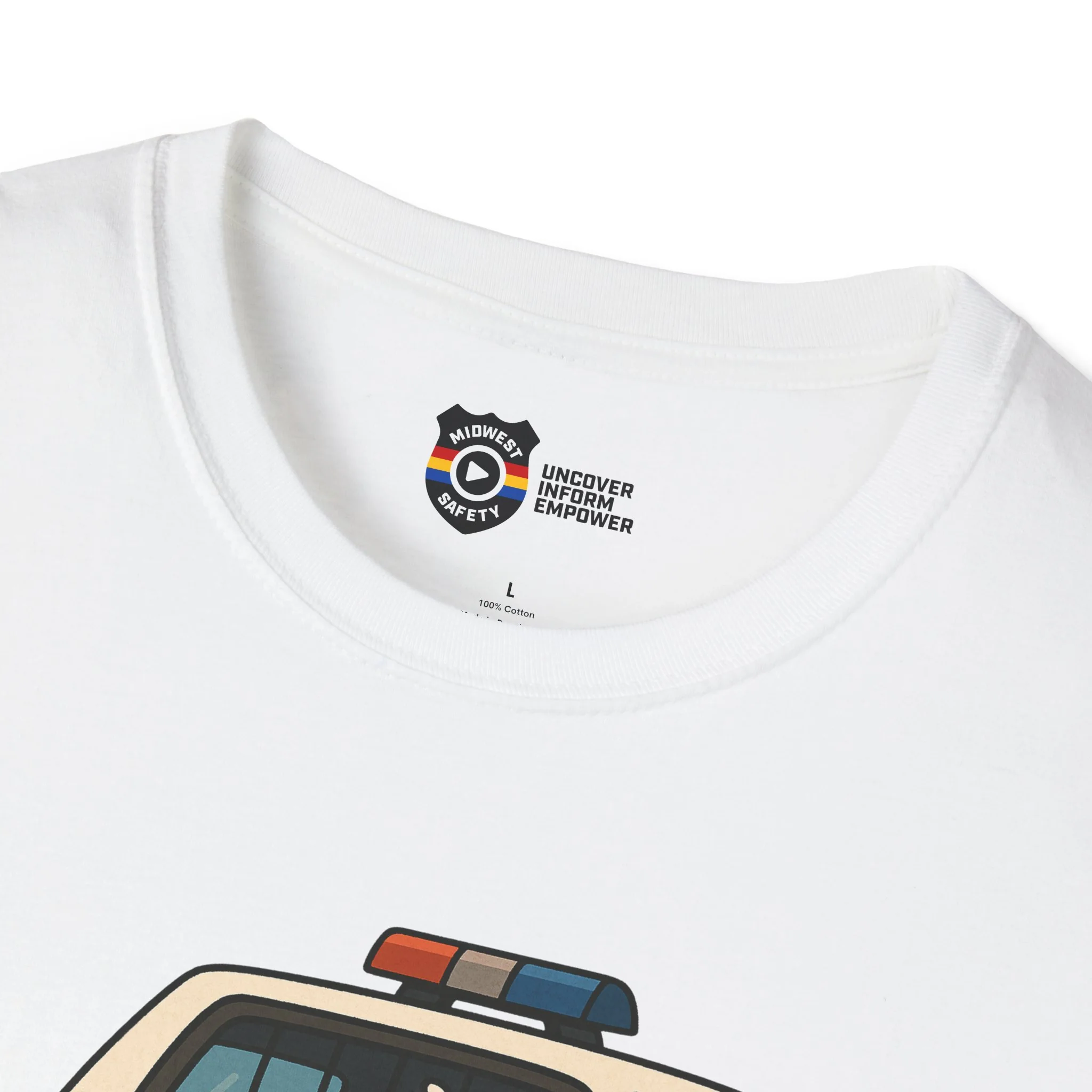 Unisex Softstyle Police Silly T-Shirt - Fun & Quirky Graphic Tee - Image 17