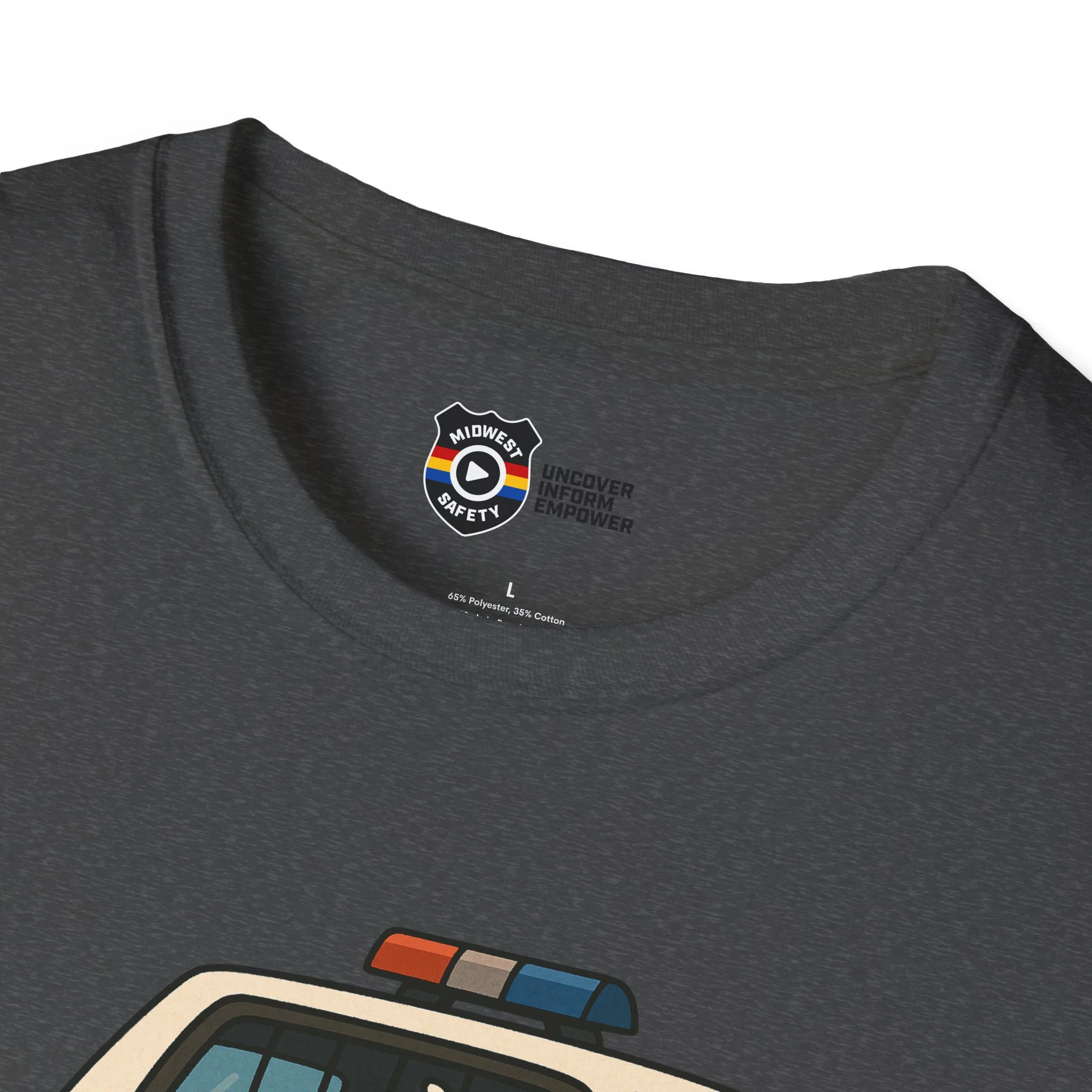 Unisex Softstyle Police Silly T-Shirt - Fun & Quirky Graphic Tee - Image 22