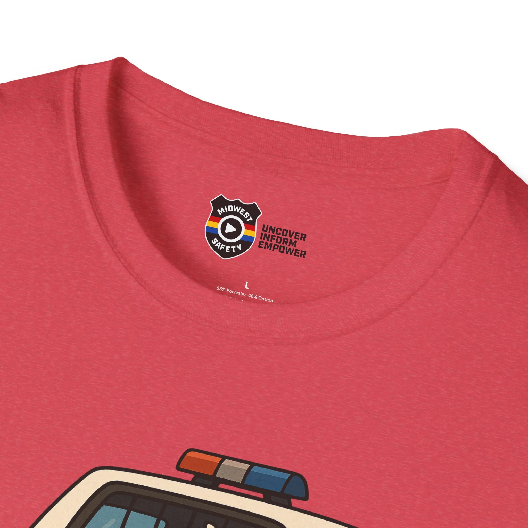 Unisex Softstyle Police Silly T-Shirt - Fun & Quirky Graphic Tee - Image 36