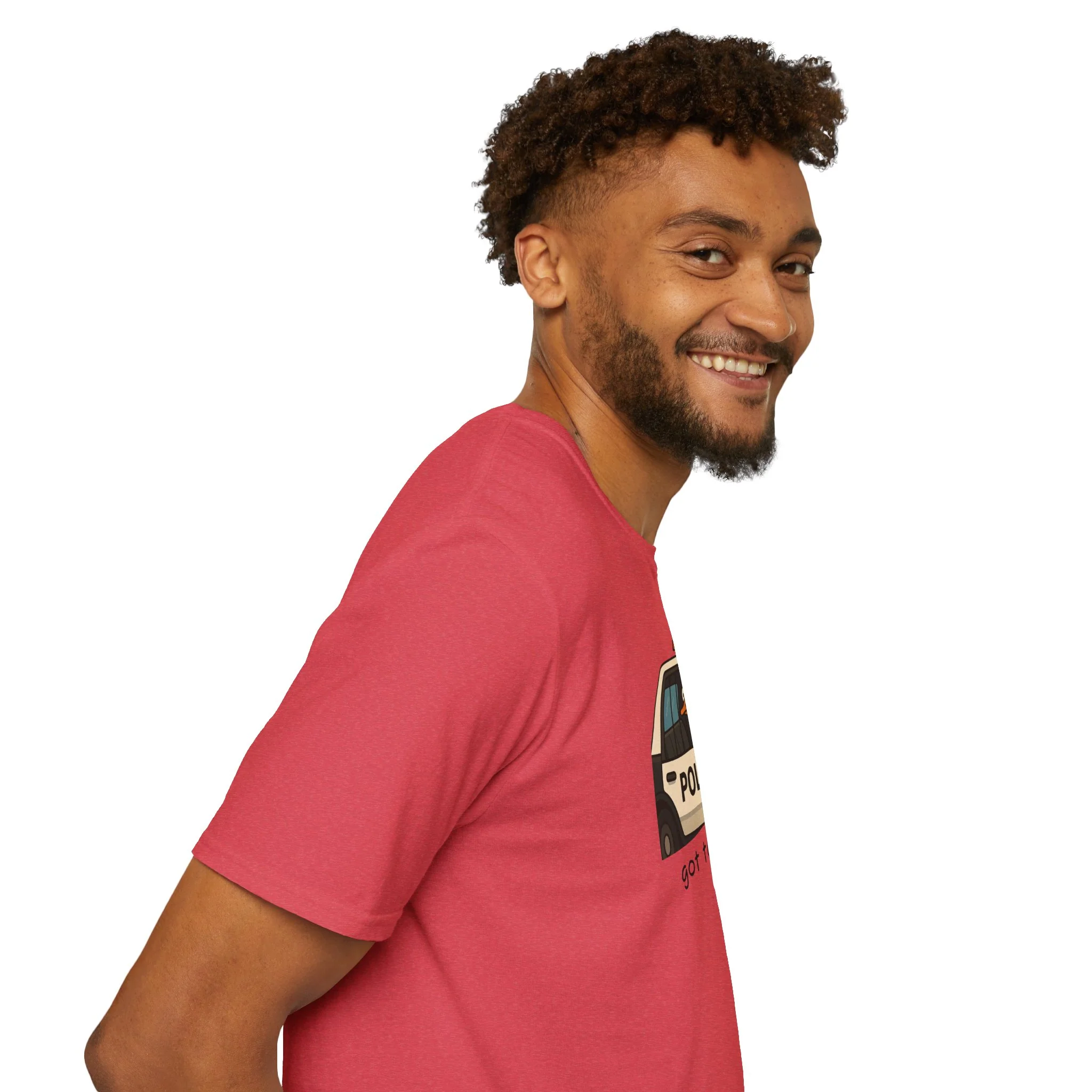 Unisex Softstyle Police Silly T-Shirt - Fun & Quirky Graphic Tee - Image 38