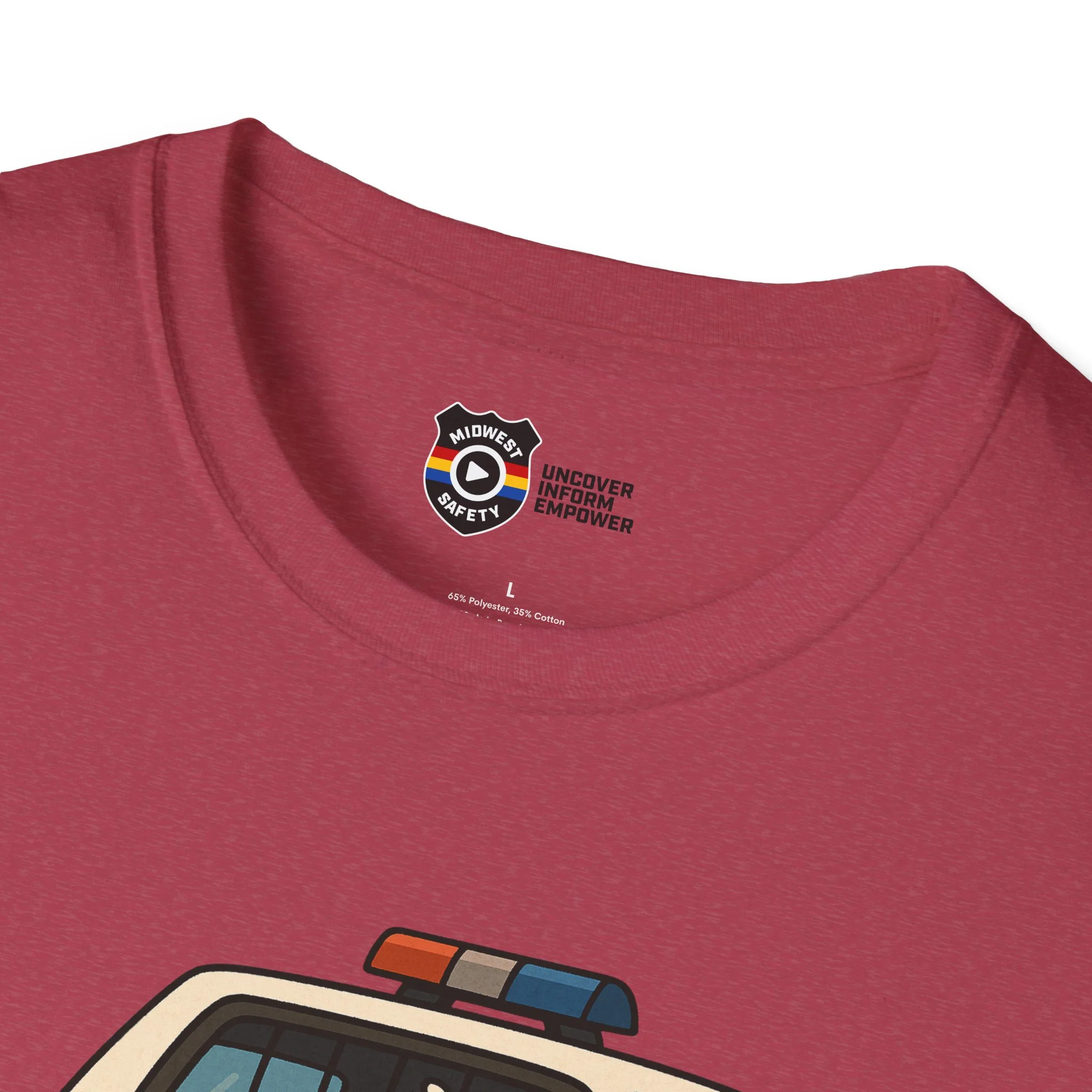 Unisex Softstyle Police Silly T-Shirt - Fun & Quirky Graphic Tee - Image 40
