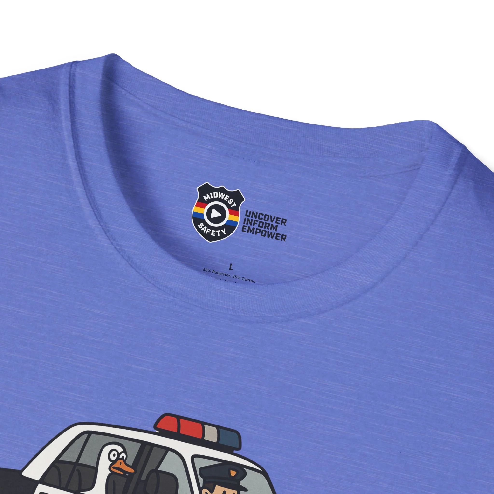 Unisex Softstyle Police Silly T-Shirt - Fun & Quirky Graphic Tee Alternate - Image 29