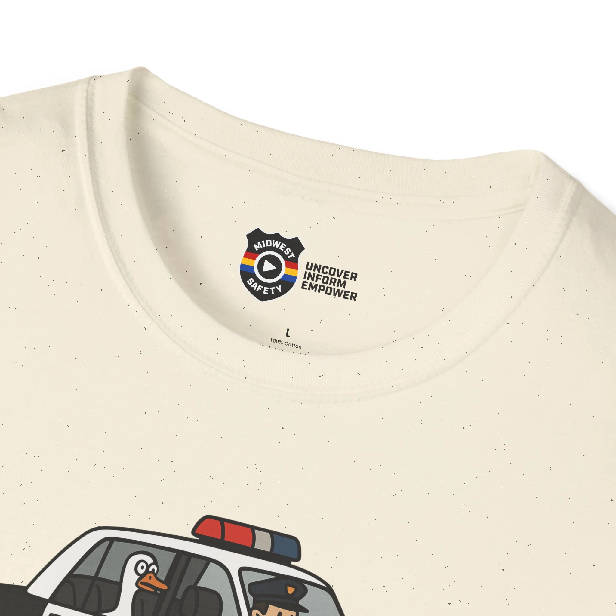 Unisex Softstyle Police Silly T-Shirt - Fun & Quirky Graphic Tee Alternate - Image 50