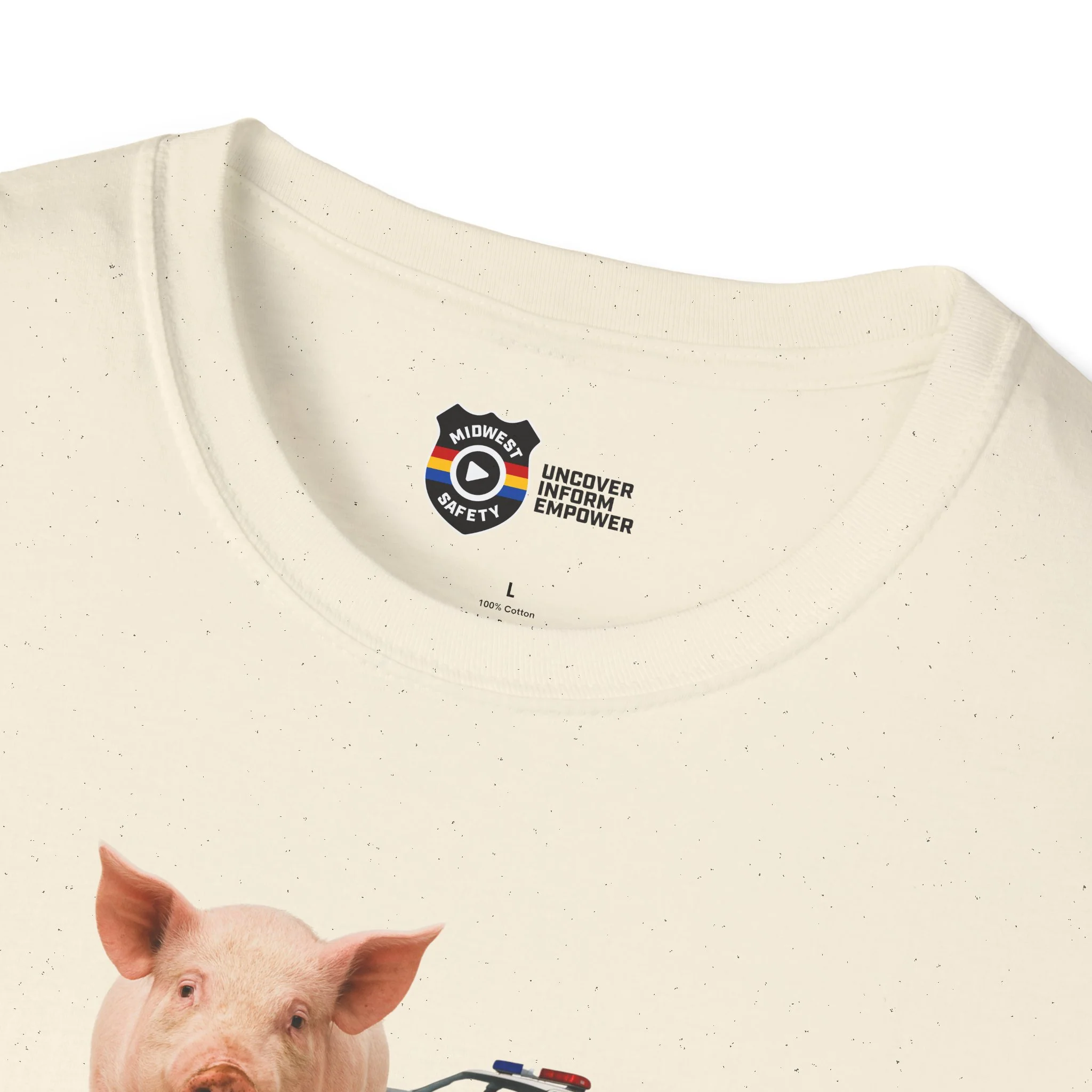 Unisex Softstyle Police Silly T-Shirt 'Made a Mess' - Fun & Quirky Graphic Tee - Image 50