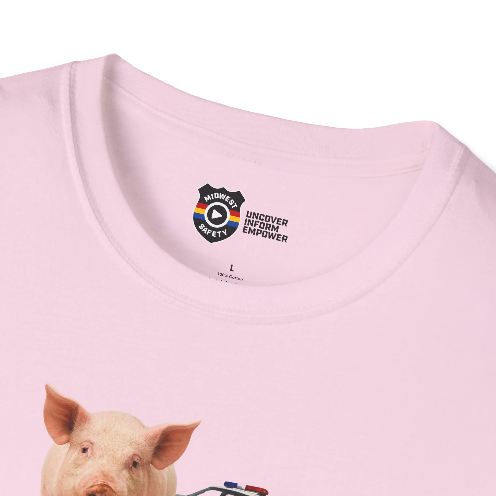 Unisex Softstyle Police Silly T-Shirt 'Made a Mess' - Fun & Quirky Graphic Tee - Image 62